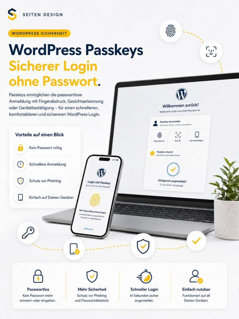 wordpress passkeys