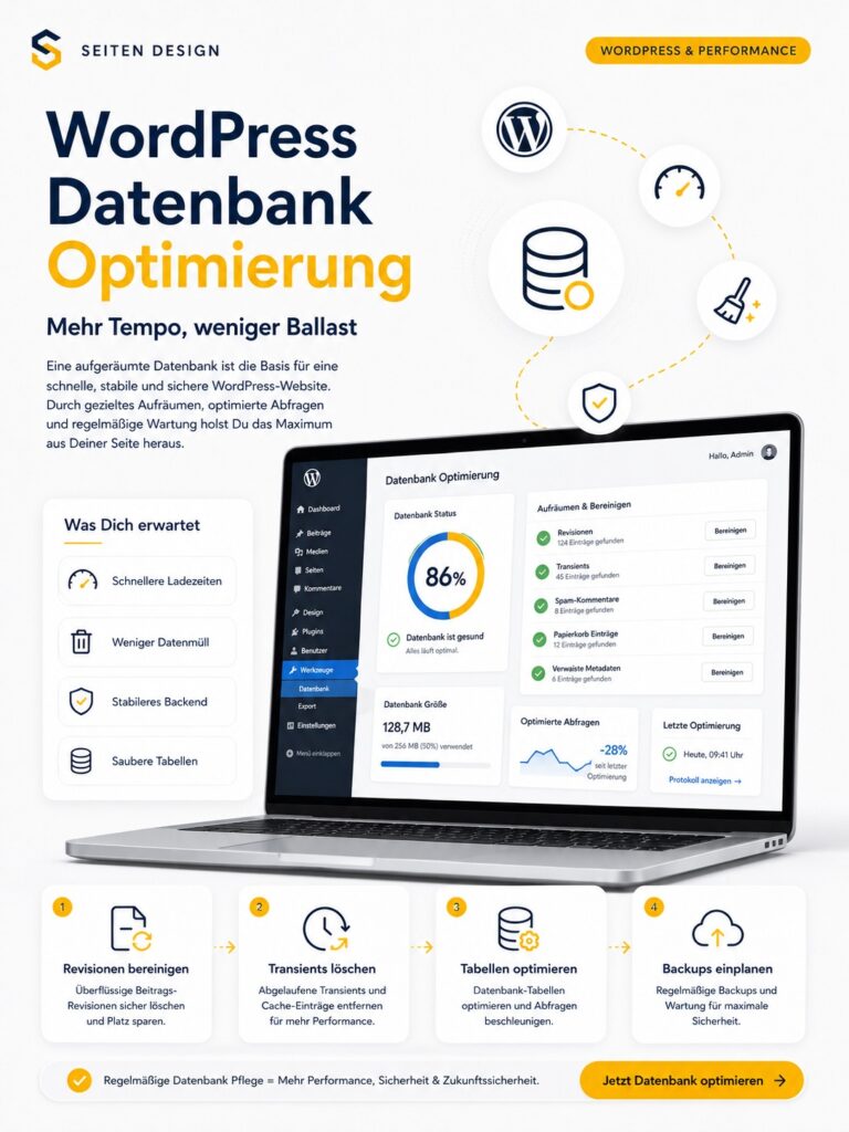 wordpress datenbank optimierung